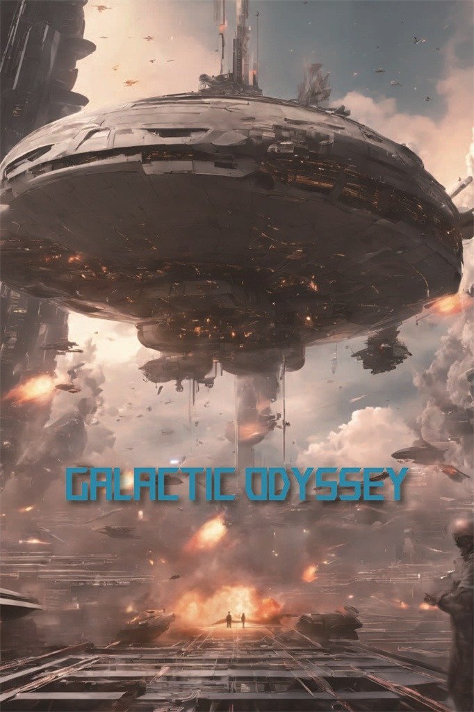 Galactic Odyssey novel cover image