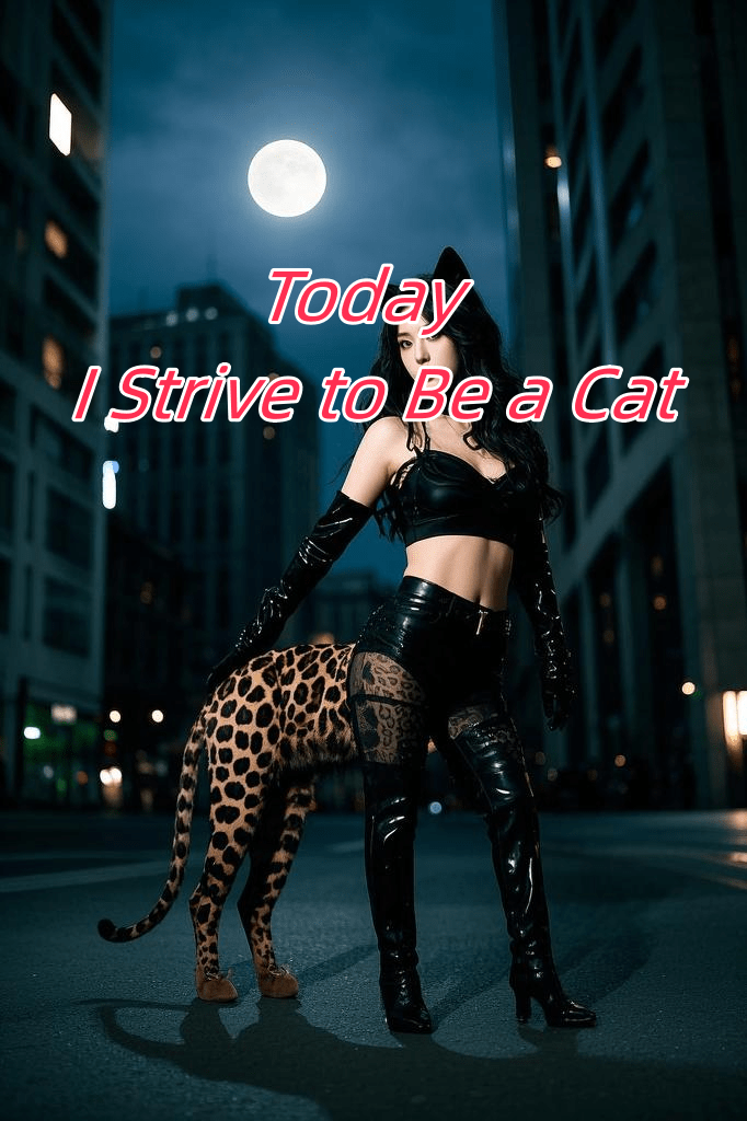 Today I Strive to Be a Cat novel cover image