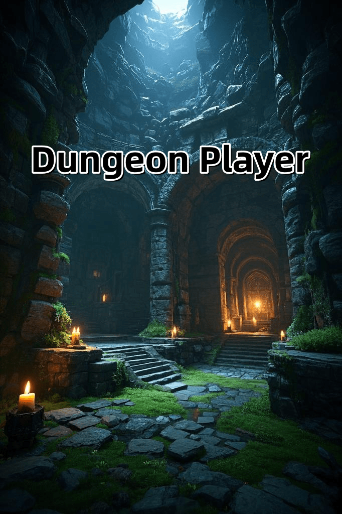 Dungeon Player novel cover image