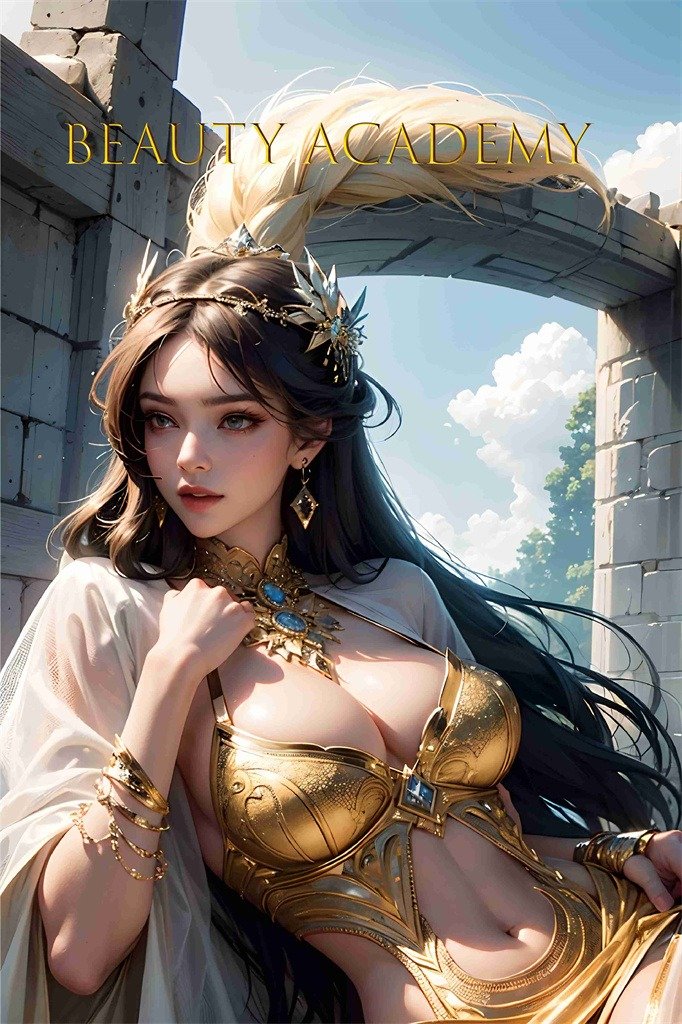 Beauty Academy novel cover image