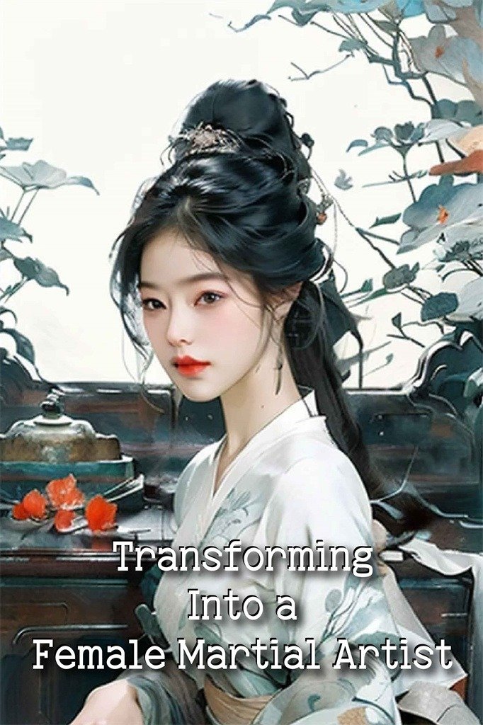 Transforming into a female martial artist novel cover image