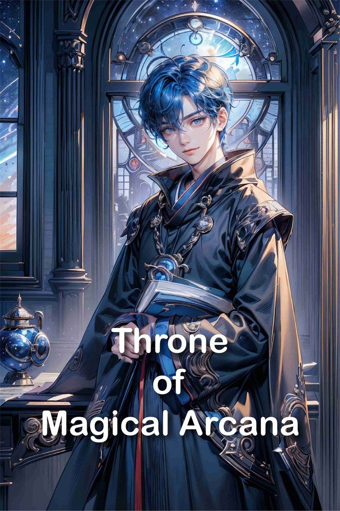 Throne of Magical Arcana novel cover image