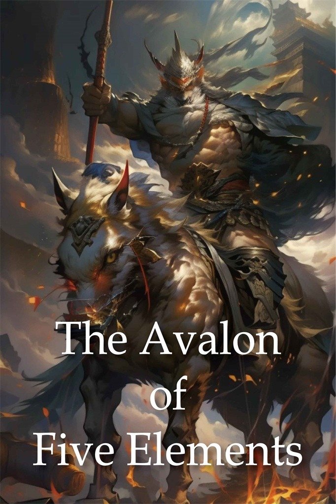 The Avalon of Five Elements novel cover image