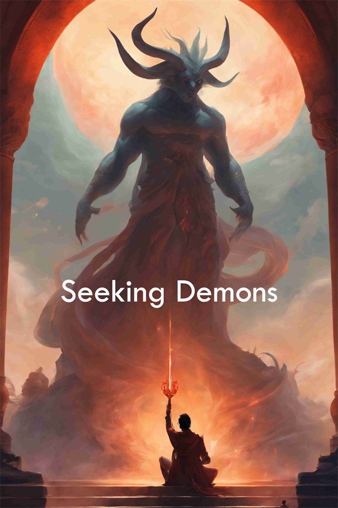 seeking the devil novel cover image