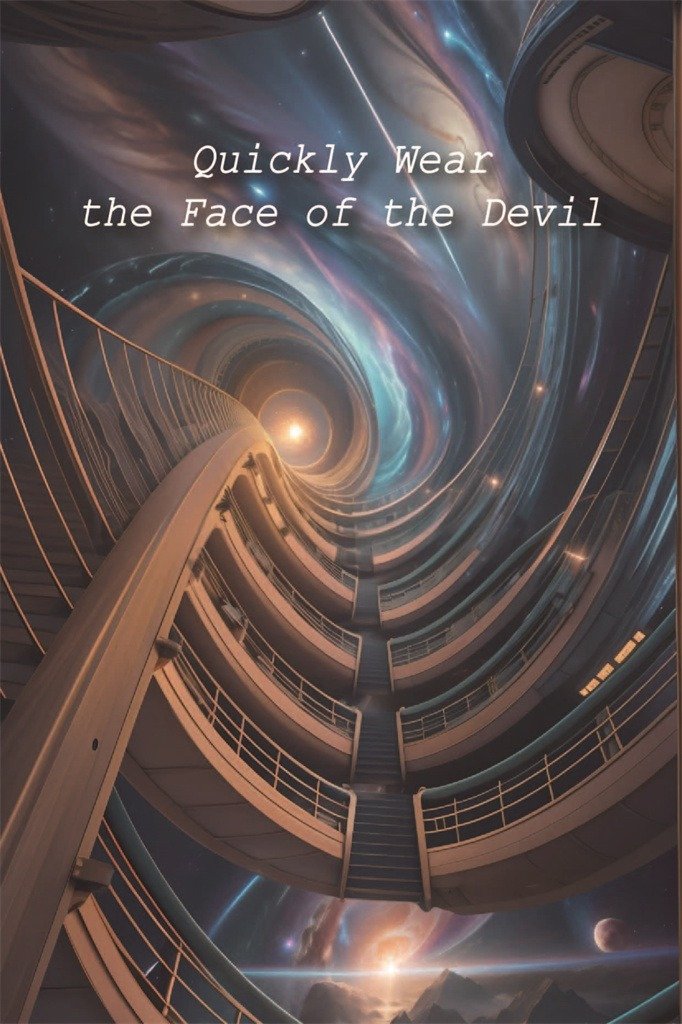 Quickly Wear the Face of the Devil novel cover image